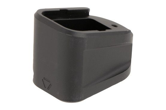 Strike Industries Aluminum Extended Magazine Plate Fits GLOCK 17/22 in Black